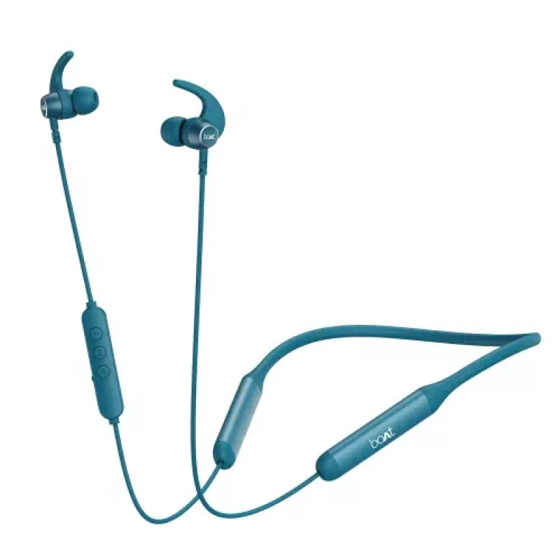 boAt Rockerz 333 Pro with 60 Hours Battery Bluetooth Headset??(Teal Green, In the Ear)