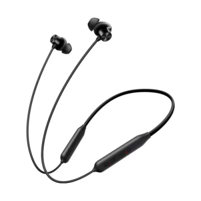 OnePlus Bullets Wireless Z2 with Fast Charge, 30 Hrs Battery Life, Earphones with mic Bluetooth Headset??(Magico Black, In the Ear)