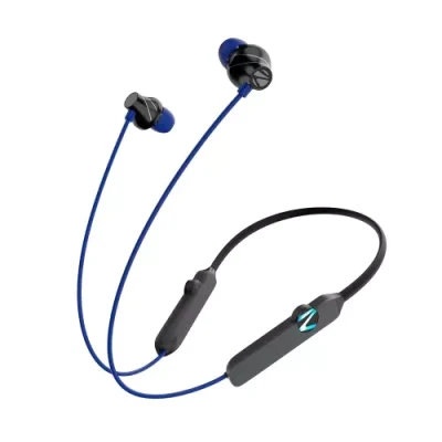 ZEBRONICS ZEB- YOGA N2 RGB with 30H Playtime, ENC Mic, Upto 50ms Gaming Mode and IPX4 Bluetooth Headset??(Blue, In the Ear)