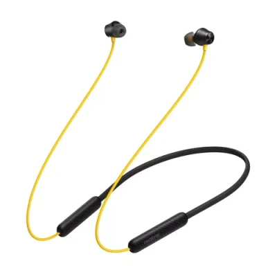 realme Buds Wireless 2S with Dual Device Switching & Type C Fast Charge Bluetooth Headset??(Black, Yellow, In the Ear)