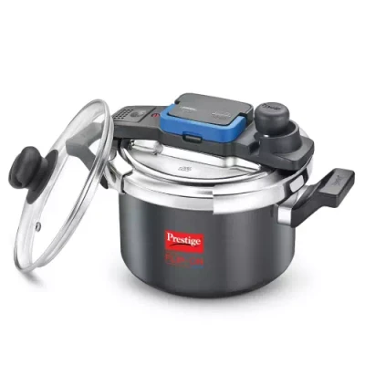 Prestige Svachh Flip-on Mini 3 L Induction Bottom Pressure Cooker??(Hard Anodized)