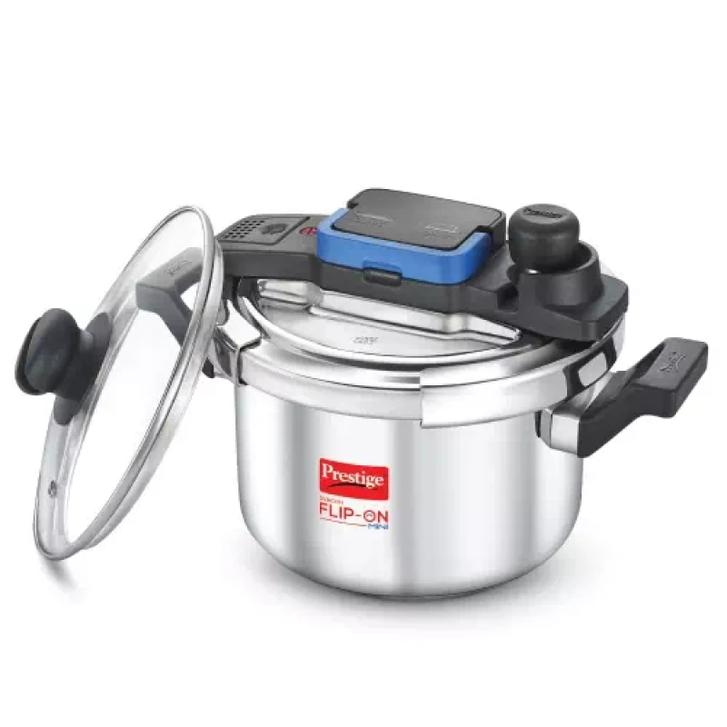 Prestige Svachh FLIP-ON 5 L Induction Bottom Pressure Cooker??(Stainless Steel)