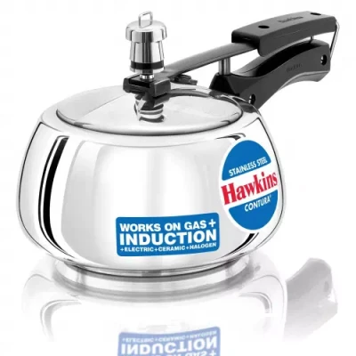 Hawkins Contura (SSC20) 2 L Induction Bottom Pressure Cooker??(Stainless Steel)