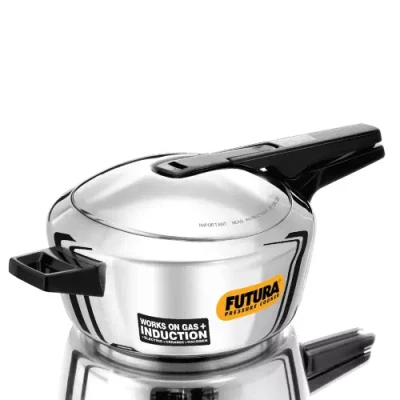 Hawkins Futura Stainless Steel (FSS40) 4 L Induction Bottom Pressure Cooker??(Stainless Steel)