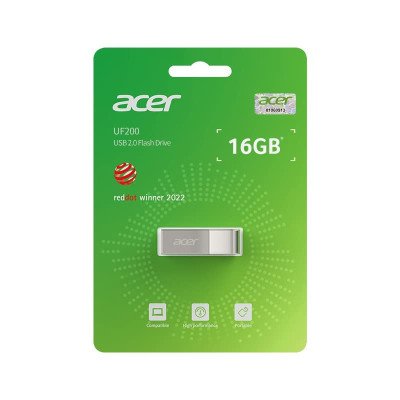 Acer UF200-16GB 16 Pen Drive??(Grey)