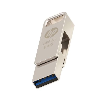 HP USB 3.2 x206c 64 GB OTG Drive??(Silver, Type A to Type C)