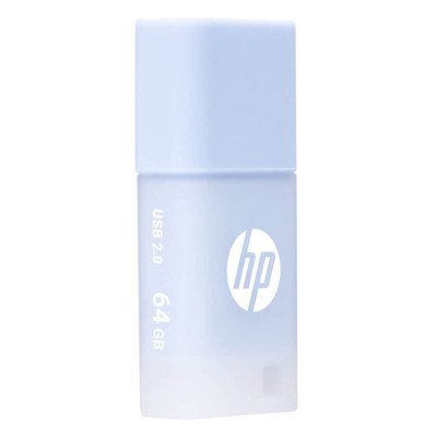 HP USB 2.0 v168 64 GB Pen Drive??(Blue)