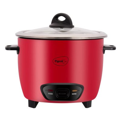 Pigeon Styla Rice Cooker Electric Rice Cooker??(1.8 L, Red)