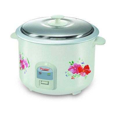 Prestige PRWO 2.8-2 Electric Rice Cooker with Steaming Feature??(2.8 L, White)