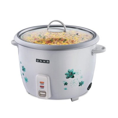 Usha RC10GS1 Electric Rice Cooker??(1 L, White)