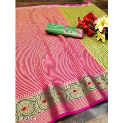 Charvi Pretty  Cotton Silk Sarees