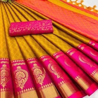 Trendy Multi Cotton Silk Sarees