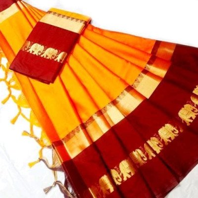 Jivika Designer Petite Cotton Silk Sarees