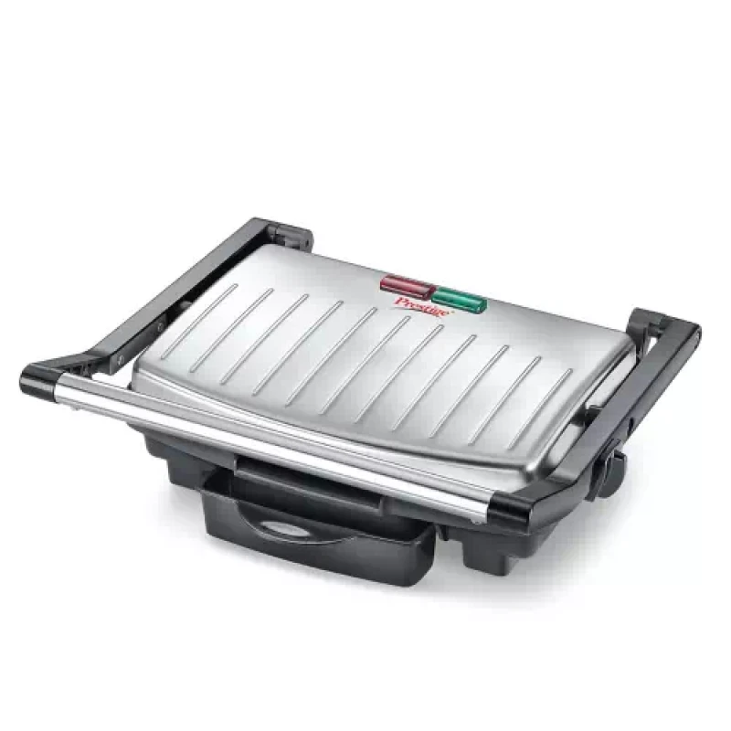 Prestige PEG 7.0 1000 W Electric Griller with oil collector Grill??(Black, Silver)