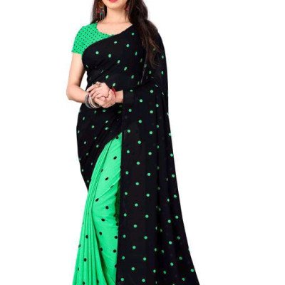 Chitrarekha Superior Polka Printed Sarees