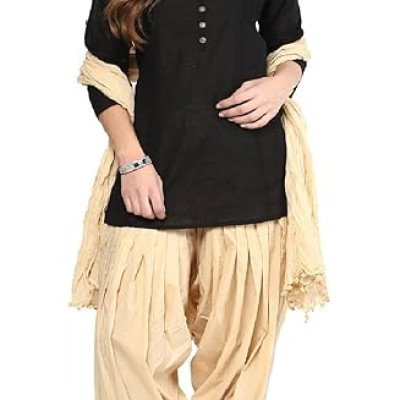 Classy Women Short Kurta Patiala Salwar With Dupatta