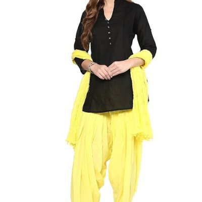 Classy Women Short Kurta Patiala Salwar With Dupatta