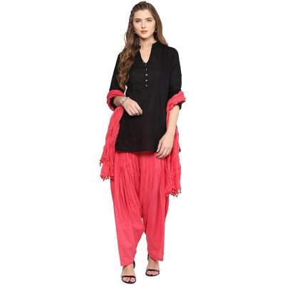 Trendy Women Short Kurta Patiala Salwar With Dupatta