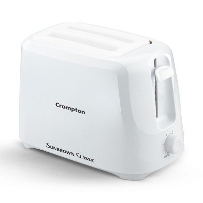 Crompton SunBrown Classic Pop-up Toaster 700 W Pop Up Toaster (White) 700 W Pop Up Toaster??(White)