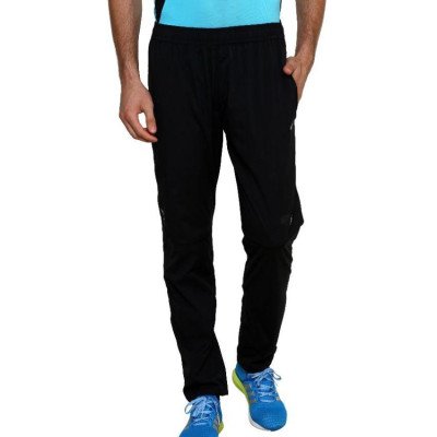 Seasons Black Polyester Lycra Trackpants Single