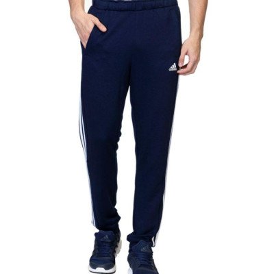 Seasons Navy Polyester Viscose Trackpants