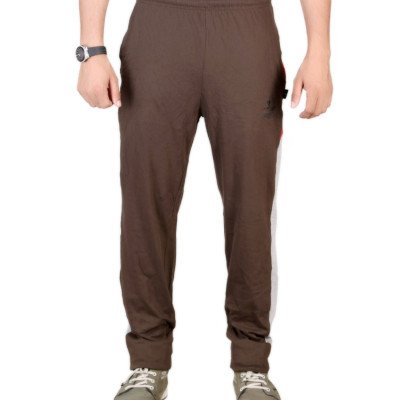 Seasons Brown Cotton Trackpant