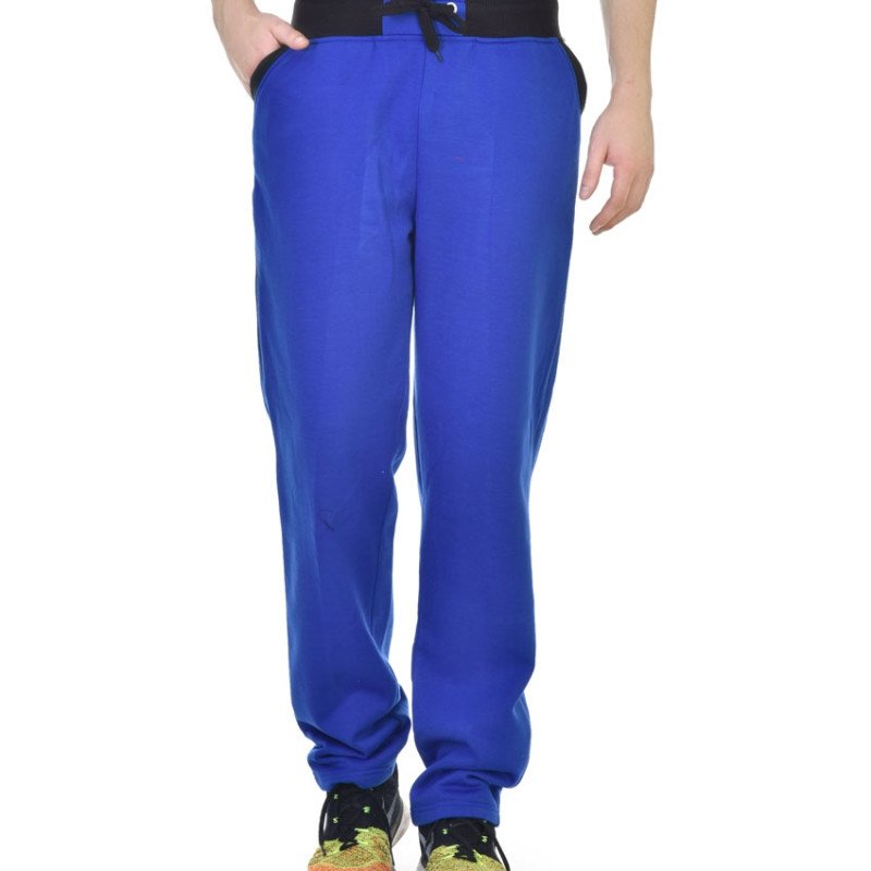 Collection Blue Cotton Blend Trackpant