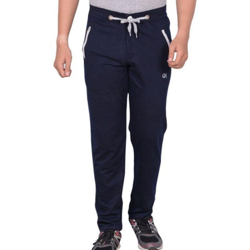 Seasons Blue Cotton Trackpants