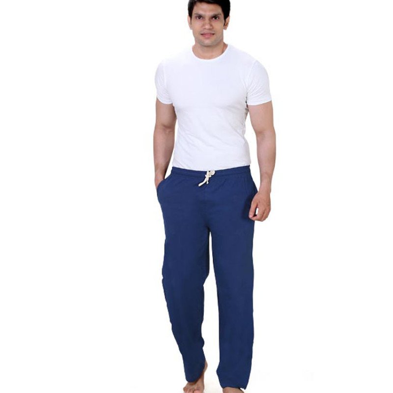 Blue Fleece Trackpants