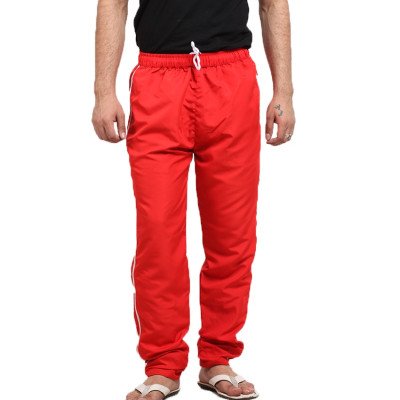  Red Cotton Trackpant