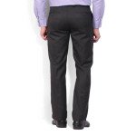 John Players Regular Fit Men Grey Trouser