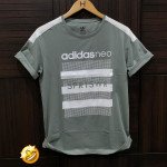 Seasons Grey Round Neck T-Shirt