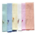 Multi Cotton Handkerchiefs (Pack of 6)