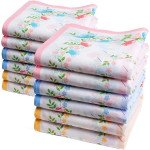 Pk 12 Cotton Women's Floral Handkerchiefs