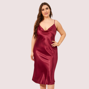 Plus Size Classic Satin Sleepwear (4XLâ€“5XL)